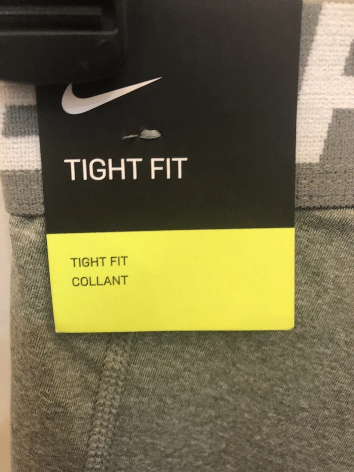 New Gray Nike Pro Boys Dri-Fit Training BV3516-091 Size M Medium Tight Fit - Image 4 of 4