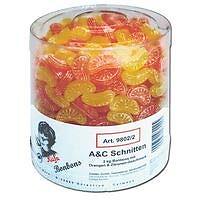 Küfa A und C Schnitten Fruchtbonbons mit Orange und Zitrone 2000g