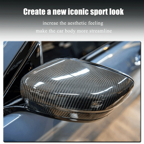 Calotte specchietti Dry Carbon alloggiamento per BMW G20 G22/G23 G30 G32 GT G11 G14/G15/G16 - Foto 5 di 13