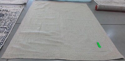 IVORY / LIGHT GREY 8' X 10' Broken Thread Rug Reduced Price 1172762754 BRA201A-8