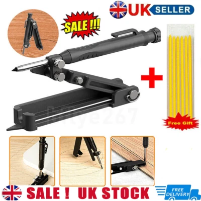 UK Multi-function Scribing Tool Construction Scribe Tool &Yellow Pencil