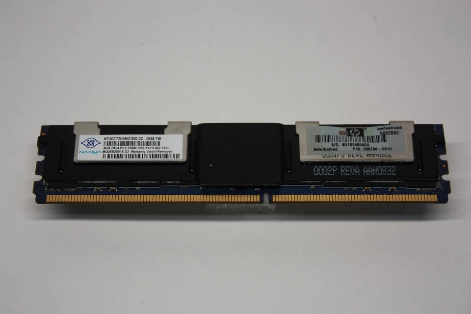 MEMORIA PC2 HP 398708-061U 4GB 2RX4 Foto 4 de 4