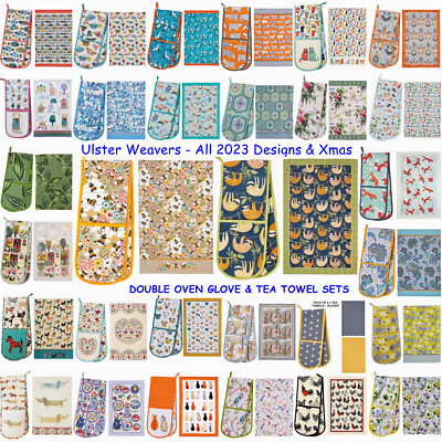 Ulster Weavers Doppelofenhandschuhe & Geschirrtuch Sets Imker Punktschafhahn