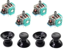 Lot of 4 Analog Potentiometer Joystick Knobs Replacement for Xbox One S X Bundle