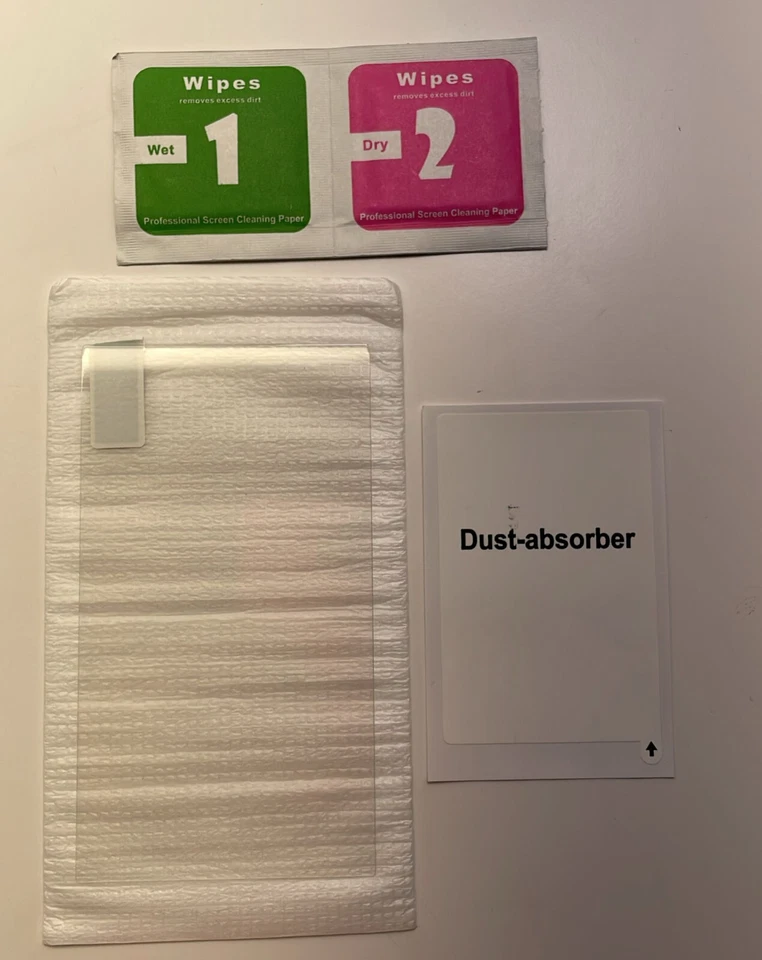 Protector de pantalla de vidrio templado premium para HTC Desire 510 - transparente Foto 3 de 3