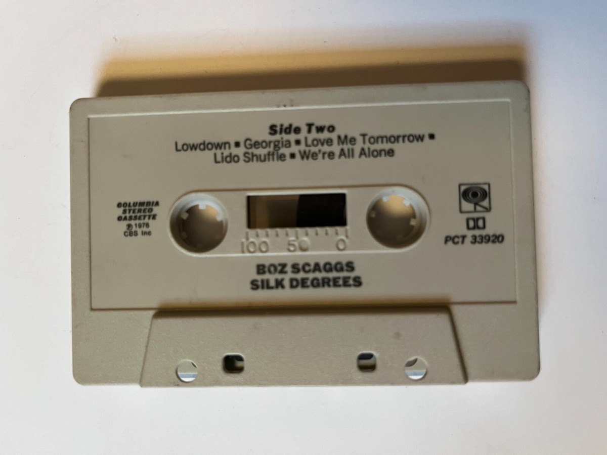 Silk Degrees［カセット］ Boz Scaggs - Silk Degrees - Cassette Tape - 1976 - Lido