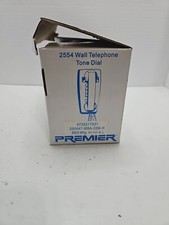 Premier Hearing Aid Compatible Red Wall Telephone Tone Dial 2554