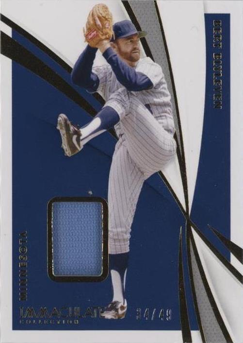 2021 Panini Immaculate Collection - Bert Blyleven #31 - 1 of 1