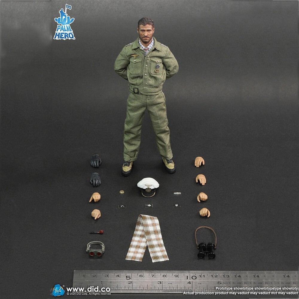 DID XD800226 1/12 WWII U Boat Captain Heinrich Lehmann 6''Male