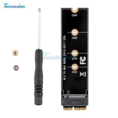 M.2 NVME SSD Convert Adapter Card for MacBook Air Pro 2013-2017 NVME/PCI-E