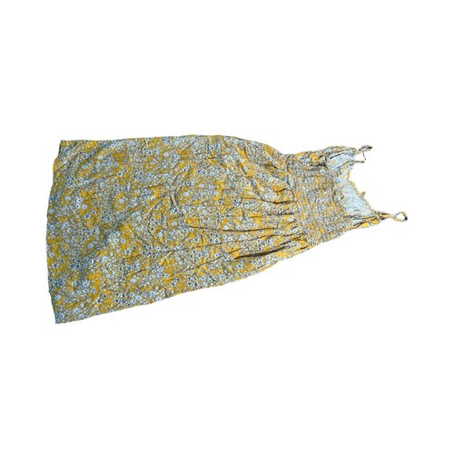 Mimi Chica Yellow Floral Sleeveless Dress Size M - Great Condition! - Picture 8 of 10