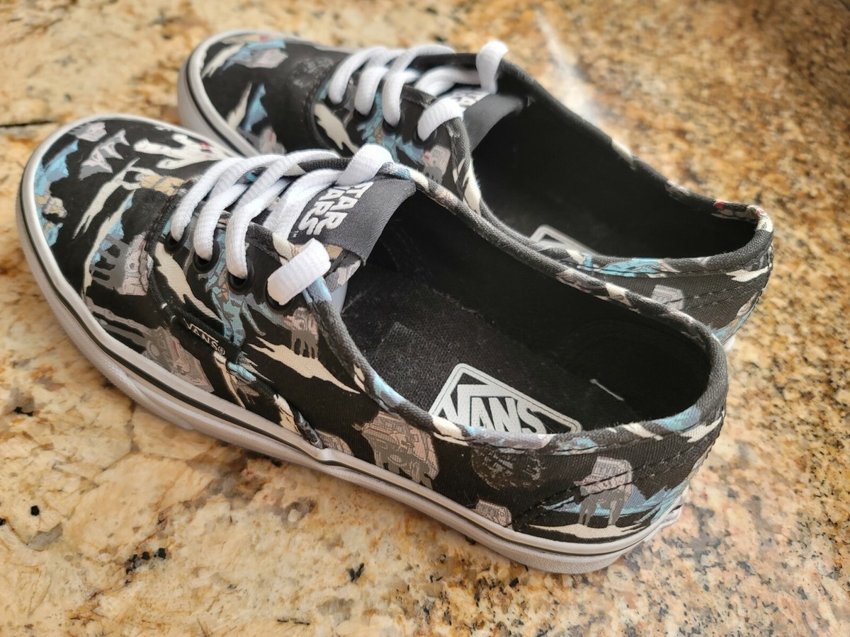 Size 4.5 - VANS Star Wars x Authentic Dark Planet for sale