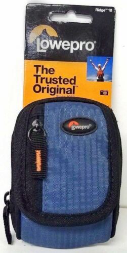 NEW Lowepro Ridge 10 ARCTIC BLUE/BLACK Digital Camera Pouch Shoulder compact bag - Picture 1 of 6