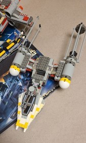 LEGO Star Wars: Tie Fighter & Y-Wing 7150 X-Wing Fighter 7140 Incomplete No Figs