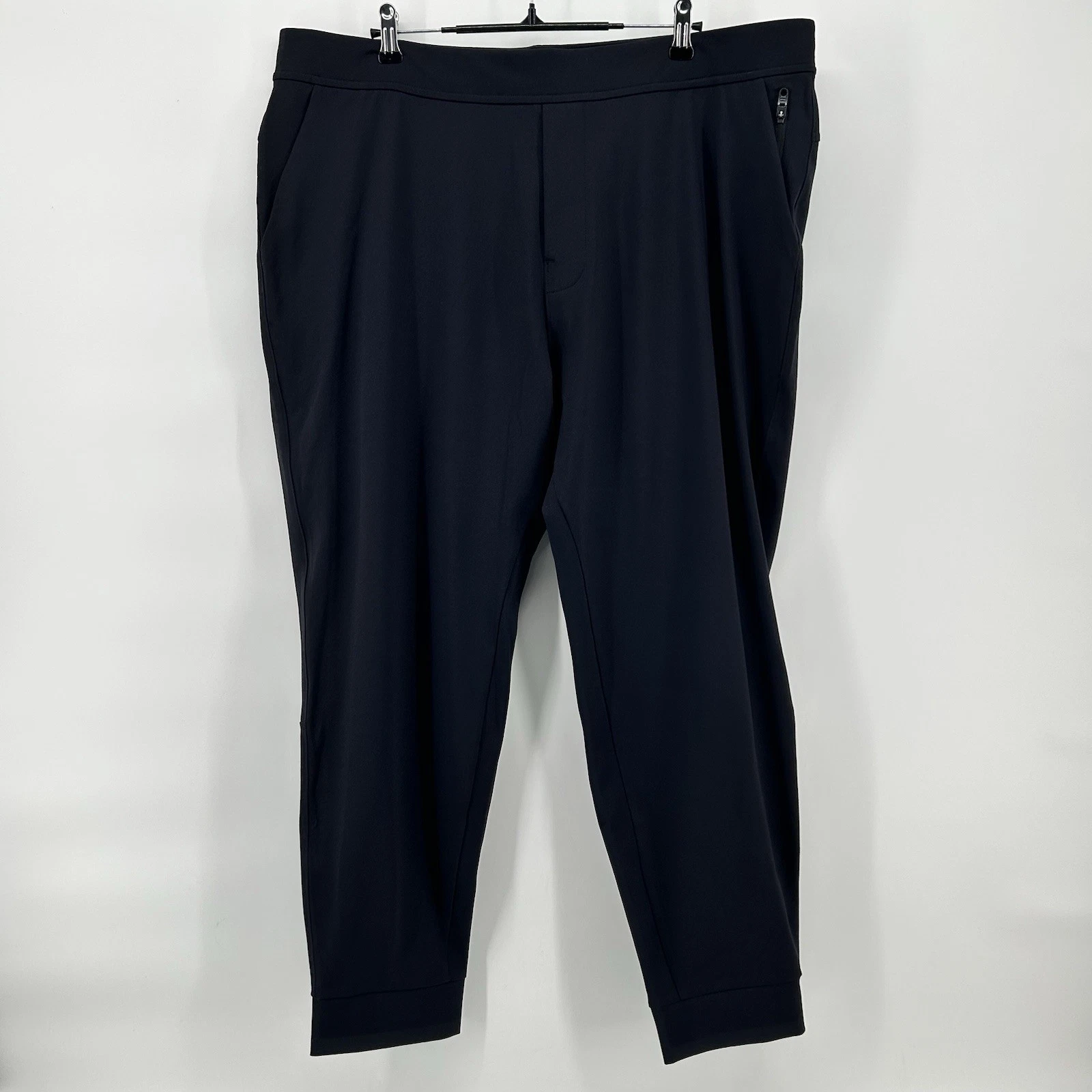 Public Rec Joggers Mens 40x30 Black Drawstrings All Day Every Day Stretch NWT
