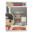 Funko Pop! Patrick Mahomes II #119 Kansas City Chiefs, Home Jersey, Football NFL