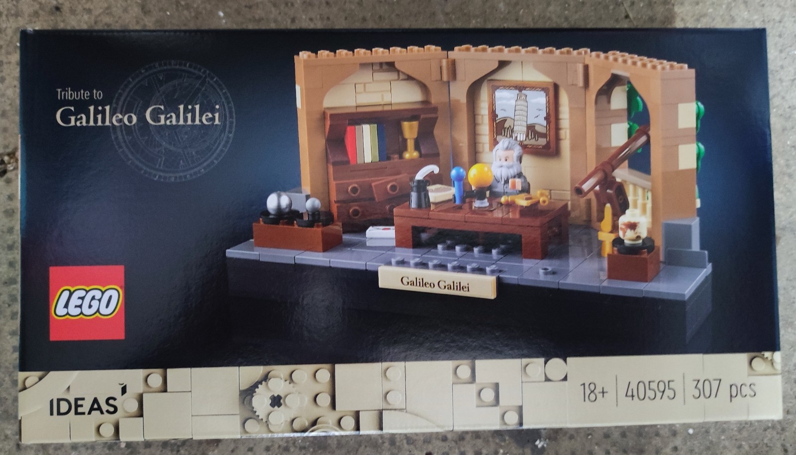 LEGO Ideas 40595 Hommage à Galilée Galilei set de construction de collection pour adultes