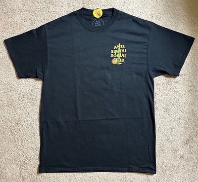 Anti Social Social Club ASSC Cactus Mind Games Tee S/S Black / Mens Large NEW