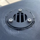 Marine Deck Floor Drain Cover Sturdy Hardware Grate for Boats Yachts RVs