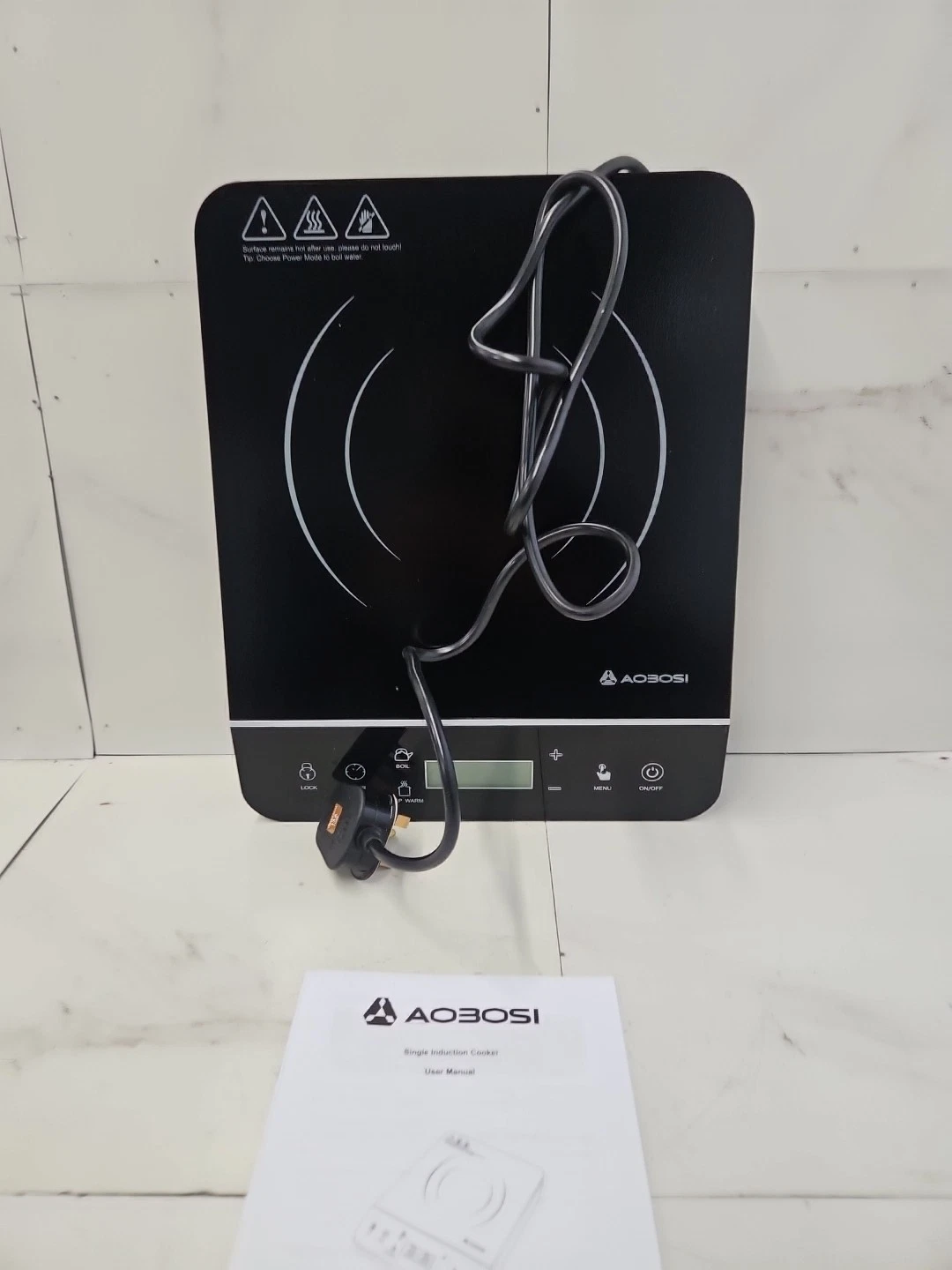 Aobosi 2000W Single Induction Hob,Portable Induction Cooker (FAULTY E0)
Opens in a new window or tab