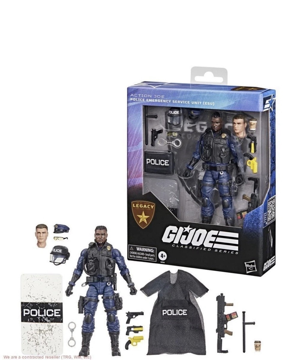 Hasbro G.I.Joe Classified Legacy Collection Police (ESU) Action