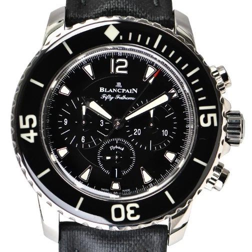Blancpain — BLANCPAIN  -  Fifty Fathoms Flyback Chronograph in Stainless Steel