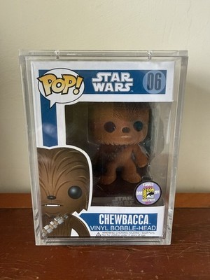 Funko Pop! Star Wars Chewbacca 06 Flocked SDCC 1/480 (Rare Grail 2011)