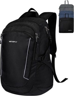WATERFLY Rucksack Faltbar Wanderrucksack 28L: Tagesrucksack Faltrucksack Leicht