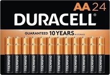 Duracell - CopperTop AA Alkaline Batteries - long lasting, all-purpose Double...