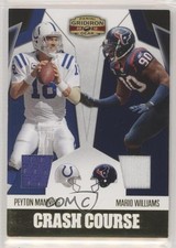2010 Gridiron Gear Crash Course Materials Peyton Manning Mario Williams HOF 10p1