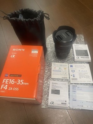 SONY FE16 35mm F4 za oss lens (all accessories )