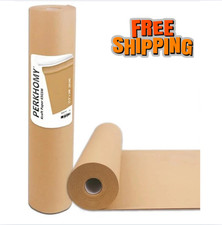 17.5" x 1200'' Brown Kraft Paper 50 lb Basis Thick Roll Packaging Shipping NEW