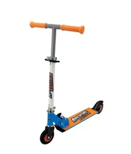 Adventure Force Folding Scooter - Blue and Orange 100mm Wheels 110 lbs Max Weigh