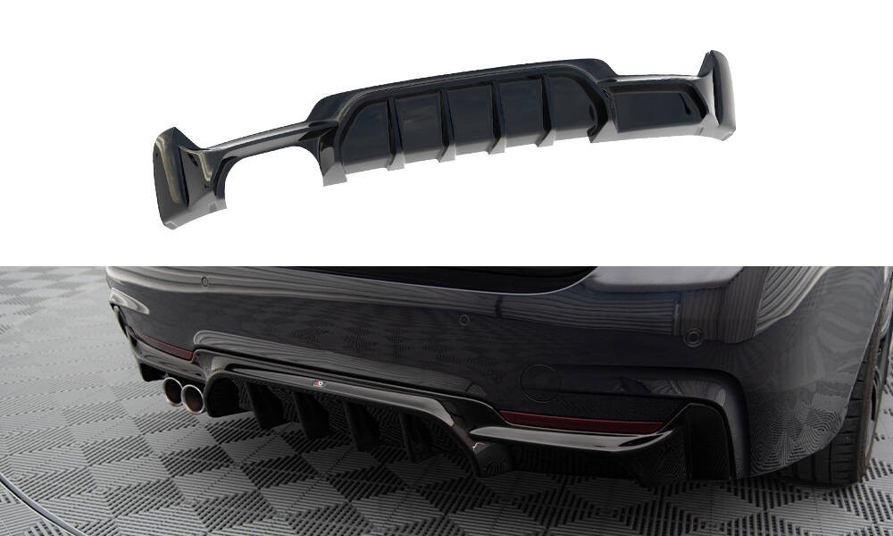 Diffuseur arrière BMW Série 4 F32 Maxton idéal pour rassemblements de passionnés