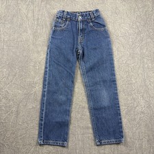Levi s 550 Regular Fit USA Blue Jeans Youth 7X Medium Washed VTG 90s