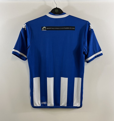 Maillot Domicile Wigan Athletic 2015/16 – Enfant 14 Ans – Kappa Bleu