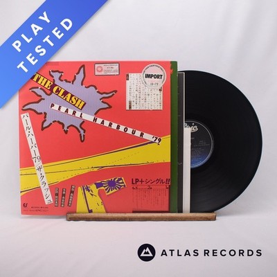 The Clash Pearl Harbour '79 A1 B1 Bonus 7' LP + 7'' Single Vinyl Record - EX/EX