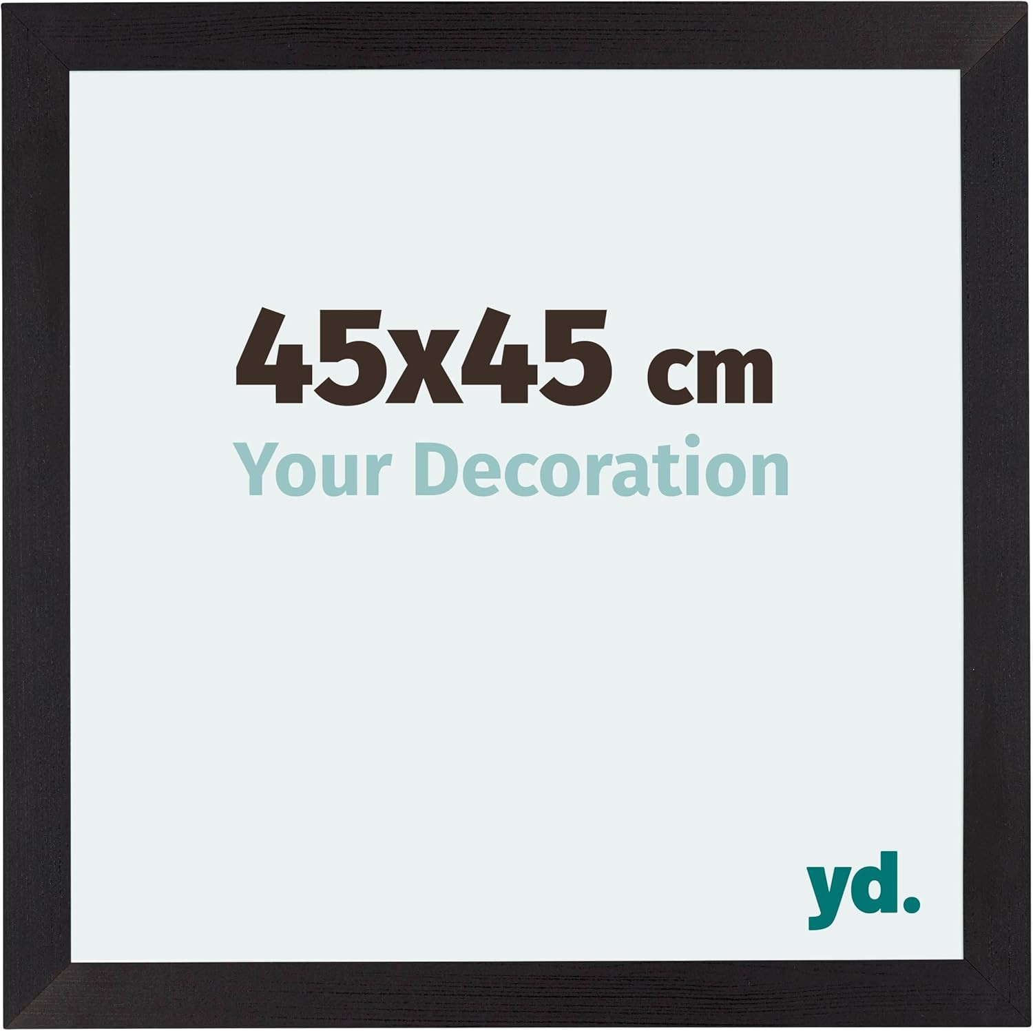 Your Decoration - Cornice 45X45 Cm - Cornice Decorativa Parete in Legno Con Vetr