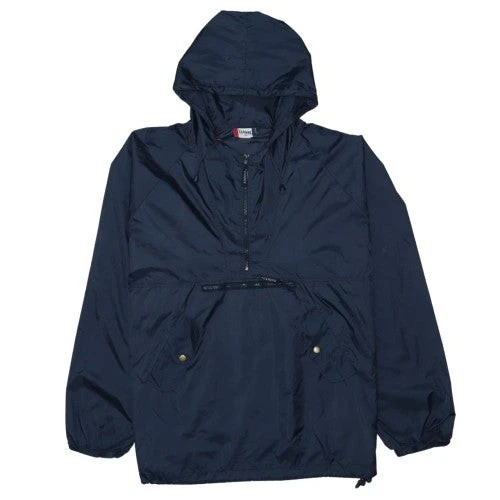 Clique Men's Blue L Anorak Hooded Windproof Lightweight Jacket