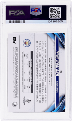 2023 Topps Chrome UCL Erling Haaland /50 PSA 9 | eBay