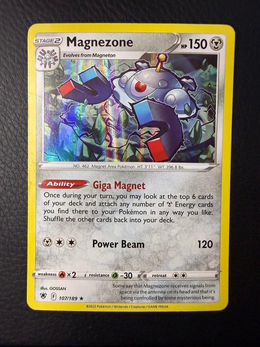 MP Astral Radiance Magnezone 107/189 Holo Rare Pokemon