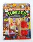 Vtg 1990 TMNT Turtles Pizza Face Psychotic Pizza Chef W Protector Unpunched New