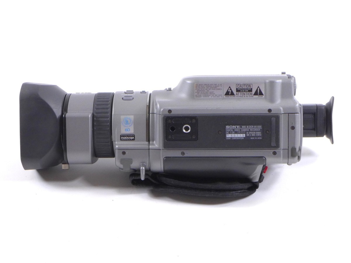 Sony DCR-VX1000 3CCD Mini DV Digital Video Camcorder NTSC USA
