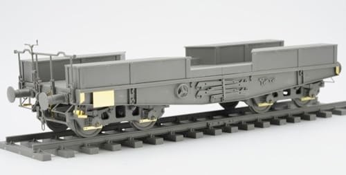 Border Model 1/35 German 88mm gun Flak36 w/SSys flat freight car plastic model a - Picture 5 of 9