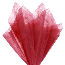 38-Sheet Korean Cotton Wrapping Flower Paper, 58x45cm Floral Paper[Red]