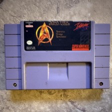 Star Trek: Starfleet Academy Starship Bridge Simulator (Super Nintendo)