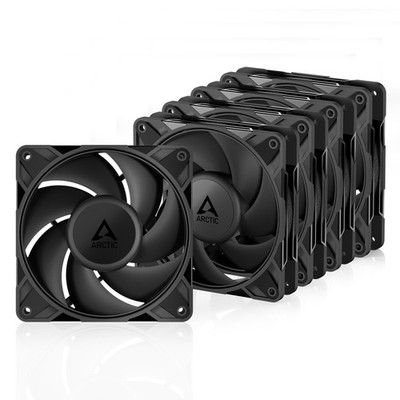 ARCTIC P12 Pro PST - 5 Pack - Powerful Premium Fan, 120 mm PWM Fan with Y-Cable 