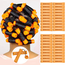 40Pcs Cold Wave Perm Rods Set for Women'S Long  Short Natural Hair - Plastic