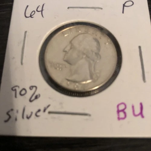 1964 Washington Quarter MS Beautiful coin - BU
