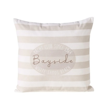 Kissen 45x45 cm beige ''Bayside'' von Boltze - Dekokissen maritim